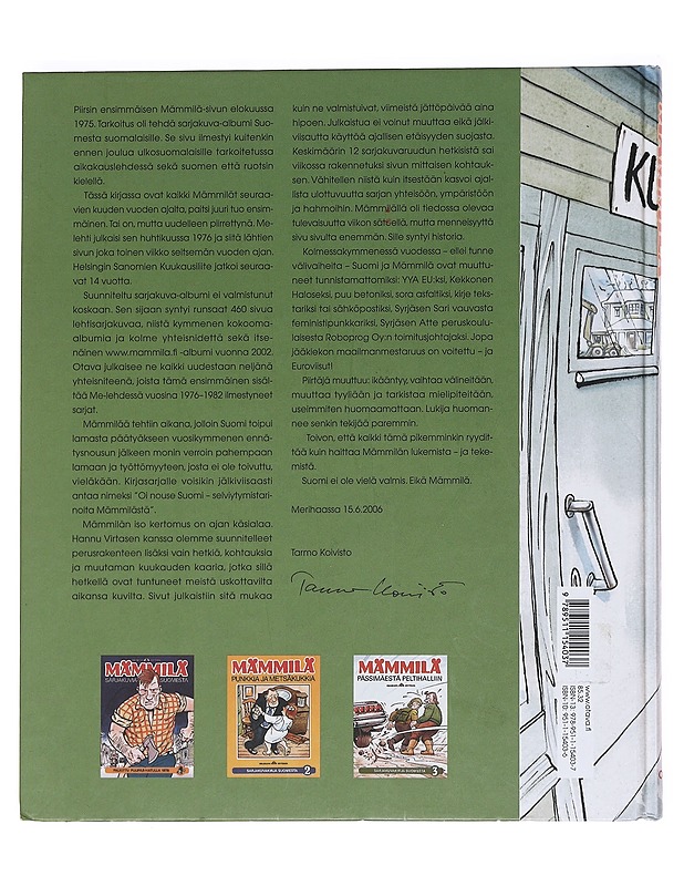 Mämmilä / sarjakuvia Suomesta 1976-1982 - Koivisto, Tarmo - Sarjakuvat - 10105596527 - 1