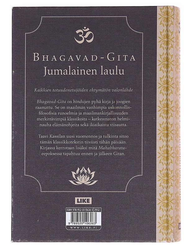 Bhagavad-Gita : jumalainen laulu - Kassila, Taavi - Tietokirjat - 10105596568 - 1