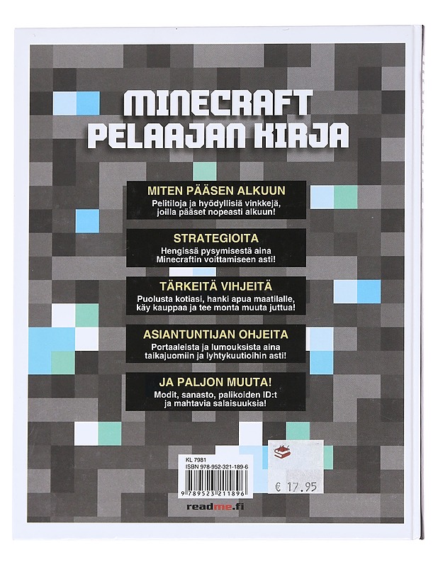 Minecraft / pelaajan kirja - Kiianmies, Matti - Harrastekirjat - 10105596614 - 1