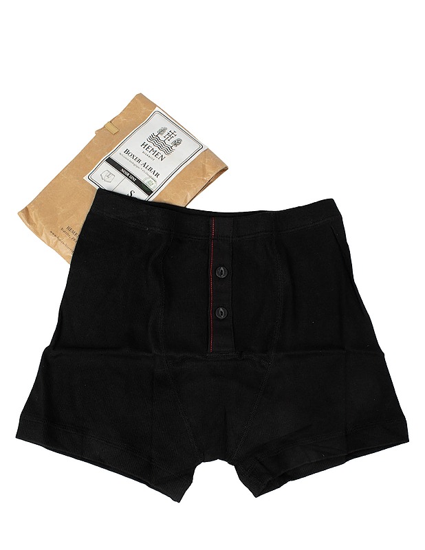HEMEN Biarritz Noir Uni bokserit, S - Alusvaatteet - 10105596631 - 0