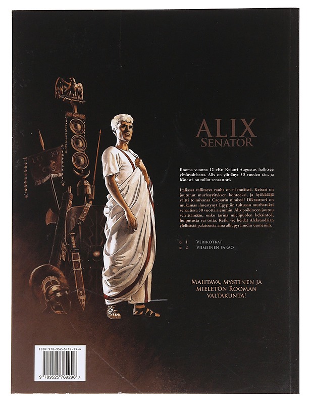 Alix Senator 2 : Viimeinen farao - J. Martin, V. Mangin & Th. Démarez - Sarjakuvat - 10105596712 - 1