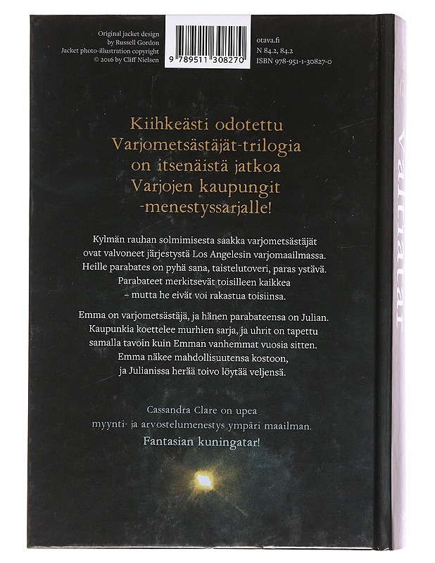 Varjometsästäjät / 1 Keskiyön valtiatar - Clare, Cassandra - Romaanit ja novellit - 10105596716 - 1