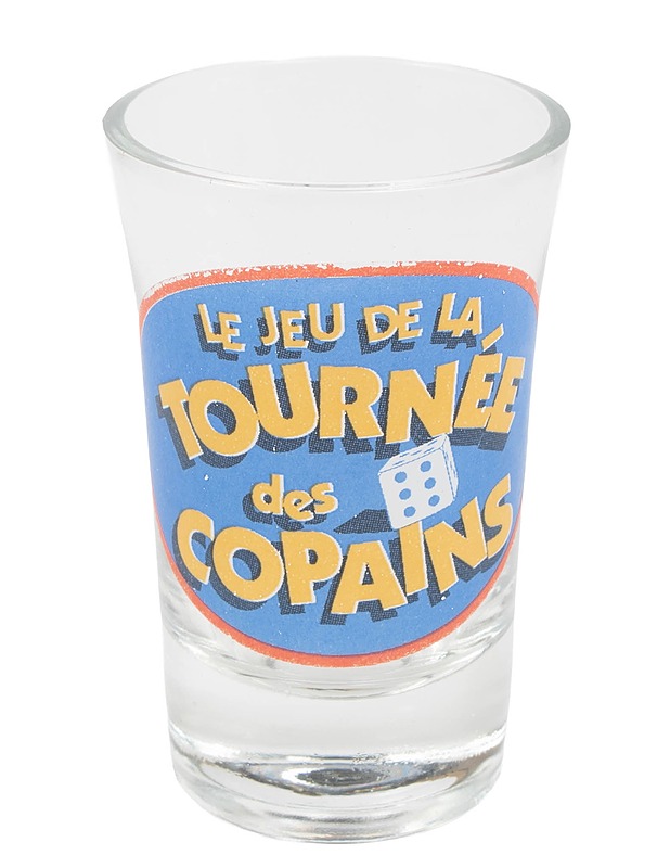 LA TOURNÉE DES COPAINS juomapeli, 4 osaa - Tarjoiluastiat - 10105596723 - 2