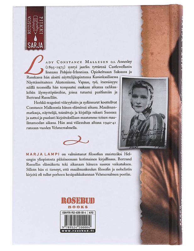Lady Constance Mallesonin tarina - Marja Lampi - Elämäkerrat ja muistelmat - 10105596728 - 1