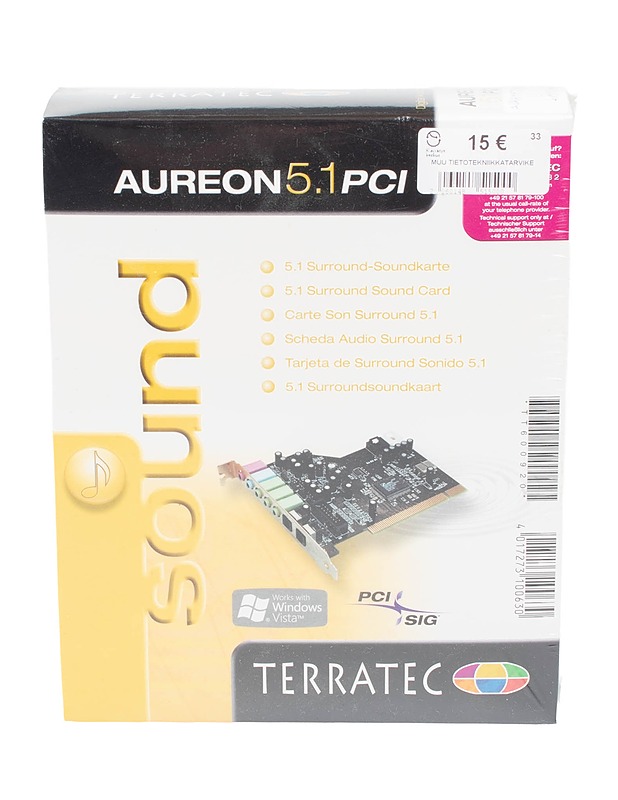 TERRATEC Aureon 5.1 PCI äänikortti - Tietokoneet - 10105596757 - 0