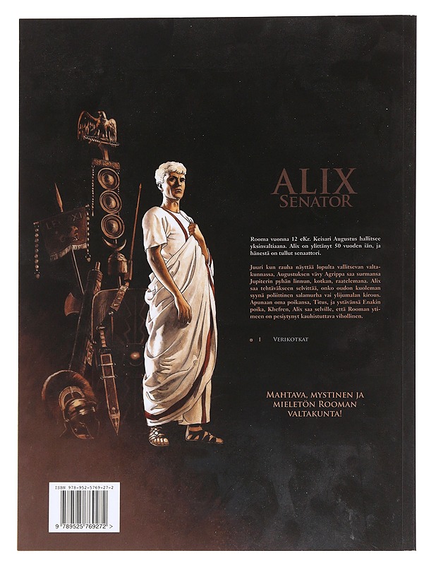 Alix Senator 1 : Verikotkat - Martin, J., Mangin, V. & Démarez, Th. - Sarjakuvat - 10105596766 - 1