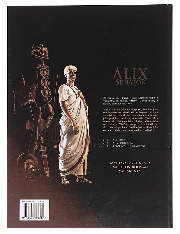 Alix Senator 3 : Petolintujen salaliitto - Martin, J., Mangin, V. & Démarez, Th. - Sarjakuvat - 10105596776 - 1