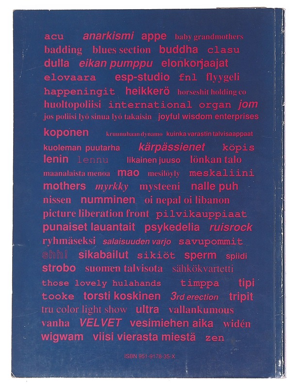 Ensimmäinen aalto : Helsingin underground 1967-1970 - Jukka Lindfors , Markku Salo - Tietokirjat - 10105596786 - 1