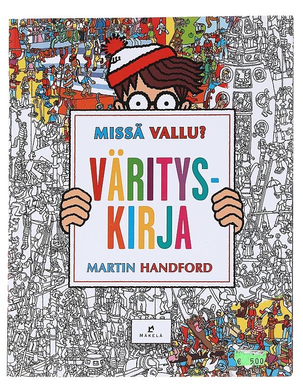 Missä Vallu? värityskirja - Harrastekirjat - 10105596795 - 0