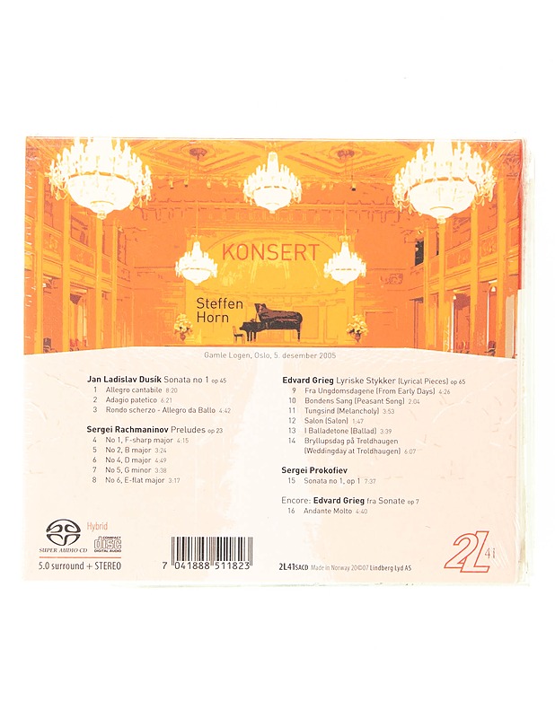 Konsert : Steffen Horn - CD - CD-levyt - 10105596800 - 1