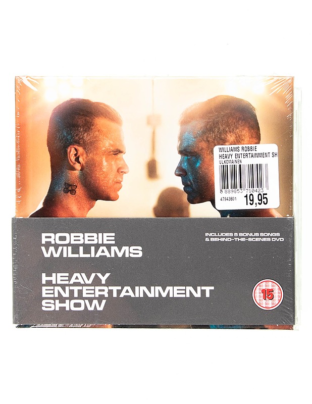 Robbie Williams : Heavy Entertainment Show - CD + DVD - CD-levyt - 10105596816 - 0