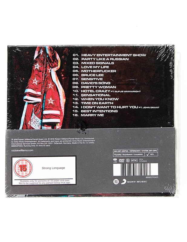 Robbie Williams : Heavy Entertainment Show - CD + DVD - CD-levyt - 10105596816 - 1