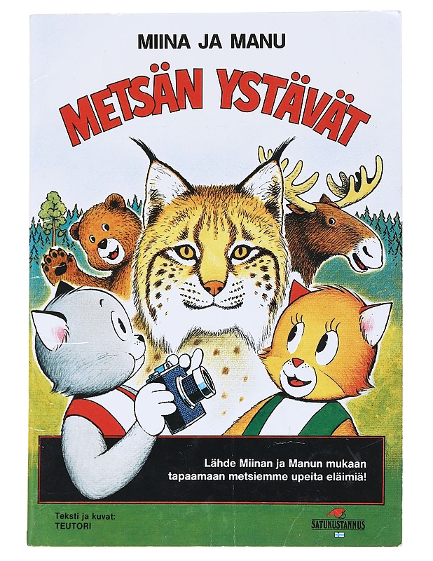 Miina ja Manu, metsän ystävät - Teutori - Lastenkirjat - 10105596846 - 0
