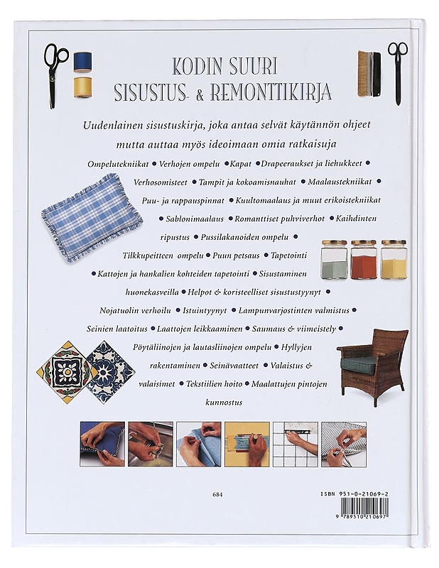 Kodin suuri sisustus- & remonttikirja - Barnard, Nicholas - Puutarha- ja remontointikirjat - 10105596863 - 1
