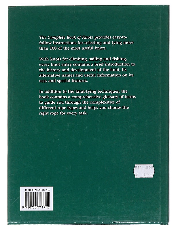 The Complete Book of Knots - Geoffrey Budworth - Tietokirjat ja oppaat - 10105596870 - 1