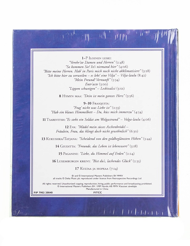 Klassiset säveltäjät - Lehár Romantiikkaa ja viihdettä - CD  - CD-levyt - 10105596875 - 1