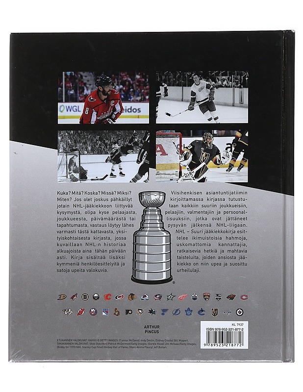 NHL / Suuri jääkiekkokirja - Official - Arthur Pincus - Historiakirjat - 10105596882 - 1