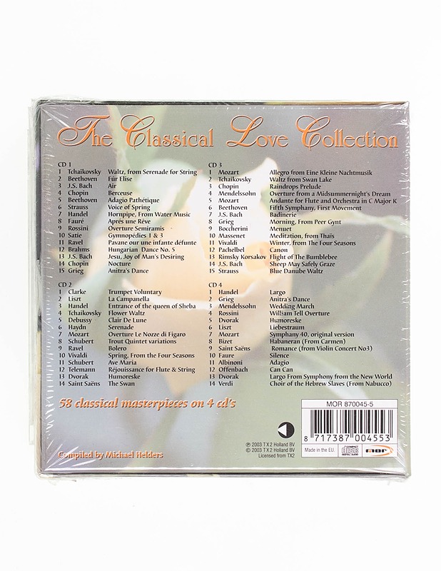 The Classical Love Collection - CD  - CD-levyt - 10105596904 - 1