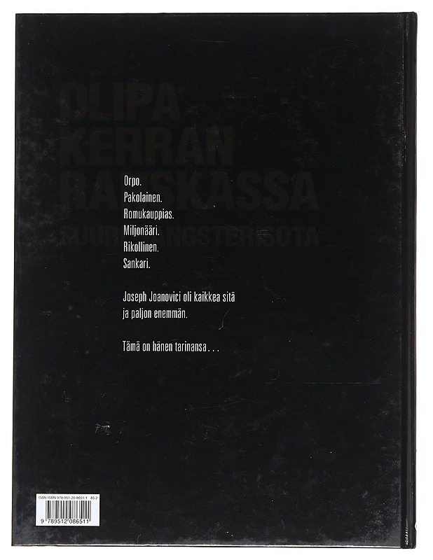 Olipa kerran Ranskassa / suuri gangsterisota Osat 1-6 - Fabien Nury - Sarjakuvat - 10105596929 - 1