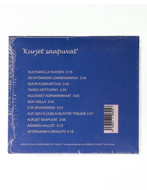 Sirkka Keiski & Valentino Salonkiorkesteri : Kurjet Saapuvat - CD - CD-levyt - 10105596939 - 1