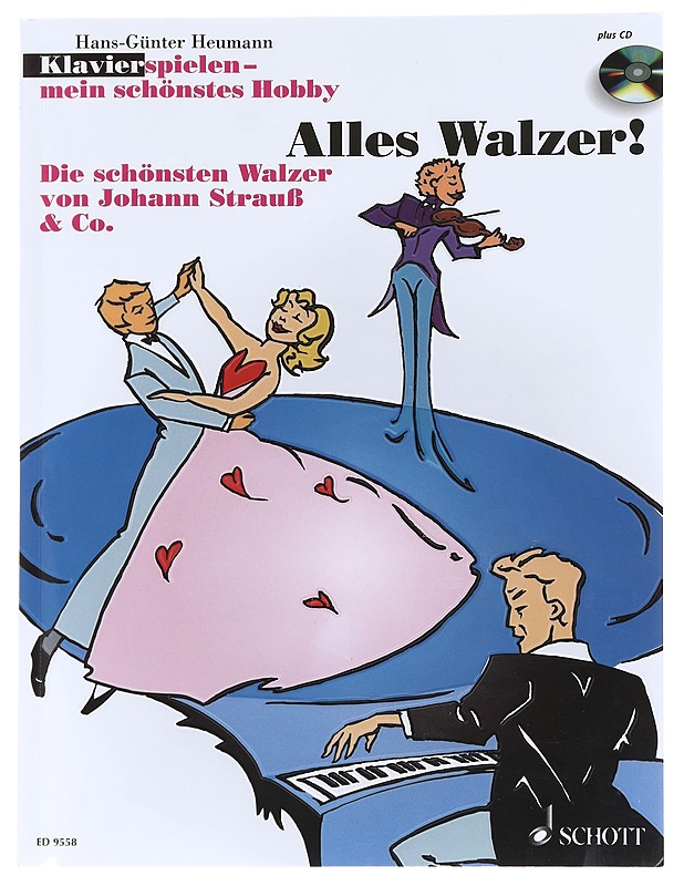 Klavierspielen - Mein Schöntes Hobby: Alles Walzer! - Hans-Gunter Heumann - Musiikki- ja elokuvakirjat - 10105596977 - 0