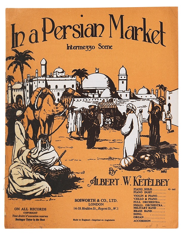 In a Persian Market - Ketelbey W. Albert - Lehdet - 10105596986 - 0
