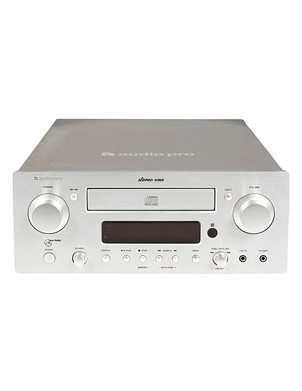 AUDIO PRO Stereo One Ace Plus/Ace Bass hifi-stereojärjestelmä - Viihde-elektroniikka - 10105597014 - 2
