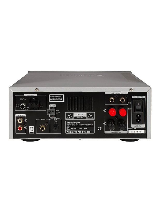 AUDIO PRO Stereo One Ace Plus/Ace Bass hifi-stereojärjestelmä - Viihde-elektroniikka - 10105597014 - 3