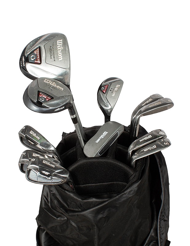 NIKE Equaflex golfbag ja WILSON mailoja, 11 kpl - naisten golfsetti - Golf - 10105597027 - 2