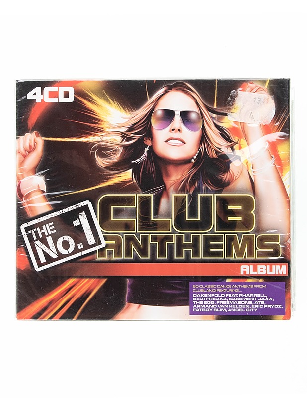 Eri esittäjiä - No 1 Club Anthems - 4 CD:tä  - CD-levyt - 10105597022 - 0