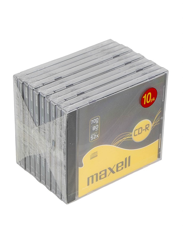 MAXELL CD-R-levyjä 10 kpl - Muu elektroniikka - 10105597041 - 0