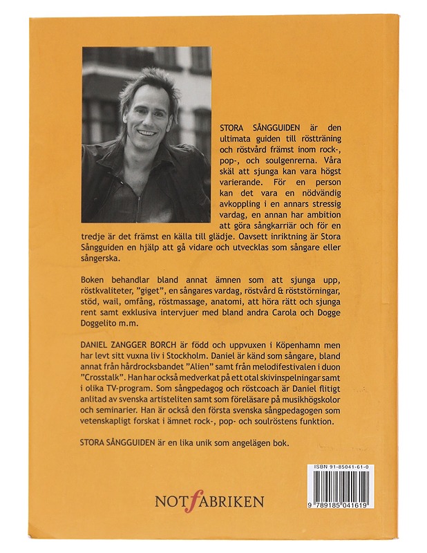 Stora sångguiden / vägen till din ultimata sångröst - Daniel Zangger Borch - Harrastekirjat - 10105597053 - 1