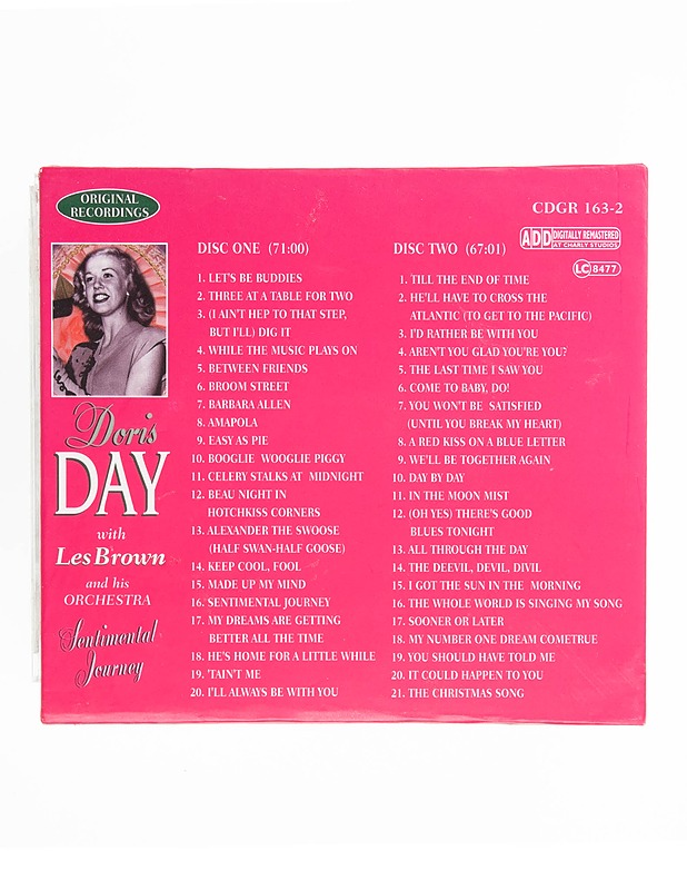 Doris Day - Sentimental Journey - 2 x CD  - CD-levyt - 10105597051 - 1