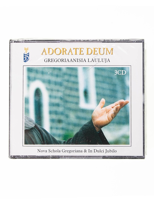 Nova Schola Gregoriana & In Dulei Jubilo - Adorate Deum Gregoriaanisia lauluja - 3 x CD - CD-levyt - 10105597055 - 0