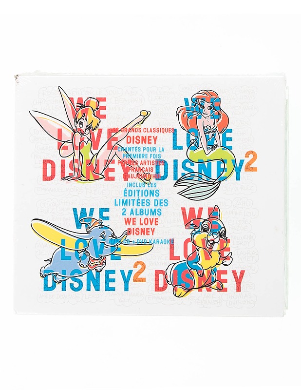 Eri esittäjiä - We Love Disney 1 & 2 - 2 x CD  - CD-levyt - 10105597068 - 0