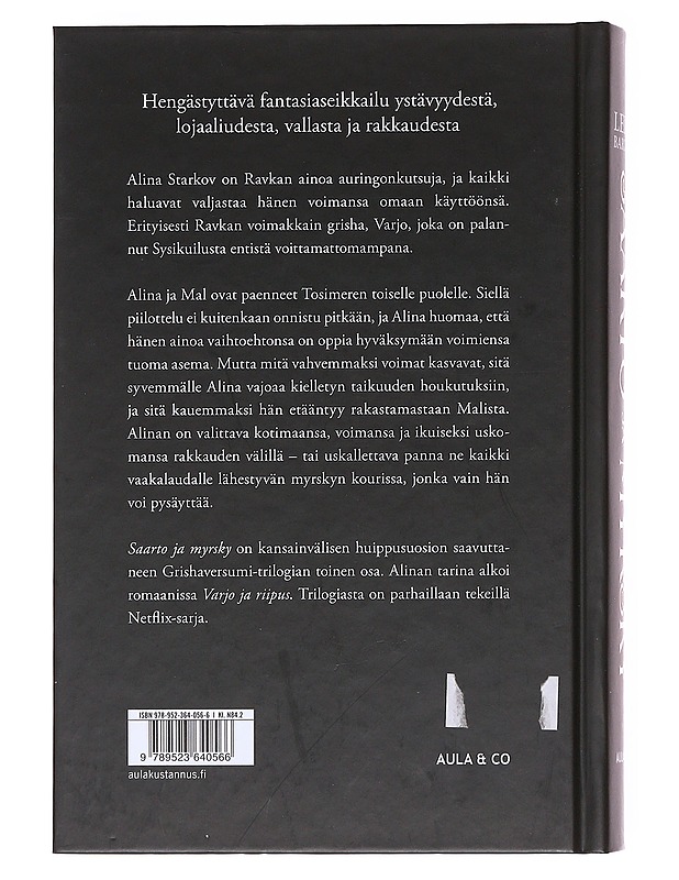 Saarto ja myrsky - Bardugo, Leigh - Fantasia- ja scifi - 10105597074 - 1