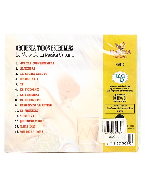 All Star Orchestra : The best of Cuban music ; Cuba Collection - CD - CD-levyt - 10105597077 - 1