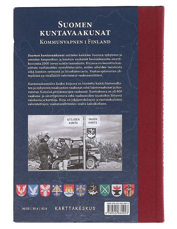 Suomen kuntavaakunat / Kommunvapnen i Finland - Iltanen, Jussi - Tietokirjat ja oppaat - 10105597102 - 1
