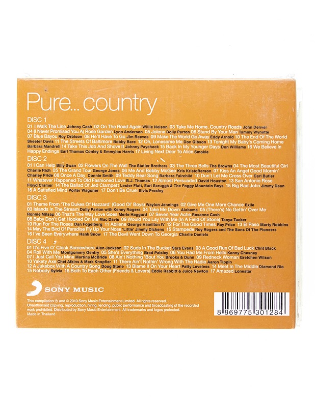 Pure Country : 4 cd box - CD - CD-levyt - 10105597101 - 1