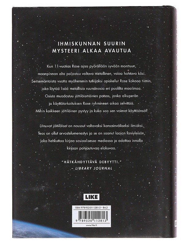 Uinuvat jättiläiset / Themis-kansioiden ensimmäinen kirja - Neuvel, Sylvain - Fantasia- ja scifi - 10105597104 - 1