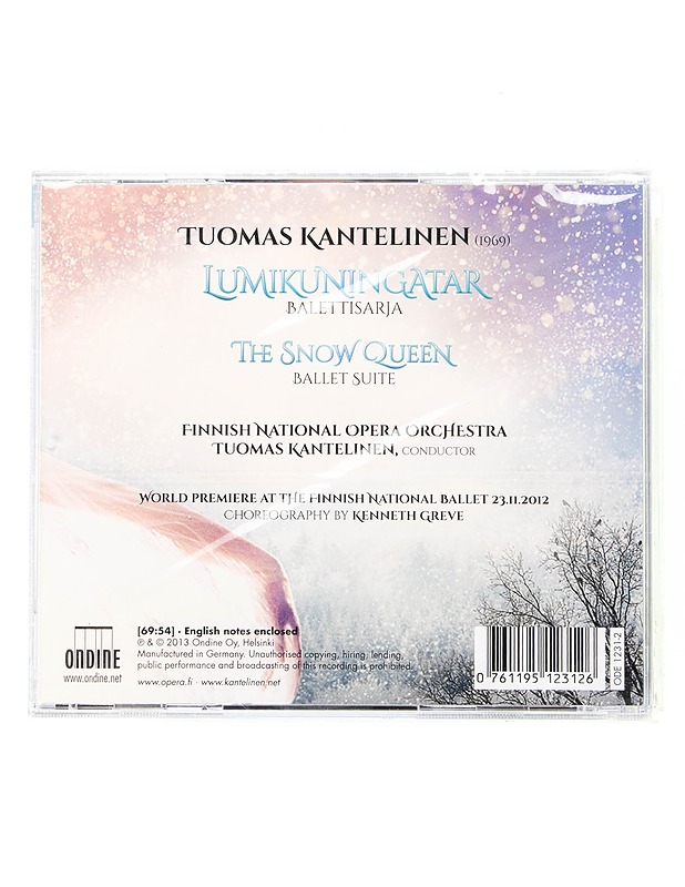 Lumikuningatar (Balettisarja) : Tuomas Kantelinen - CD - CD-levyt - 10105597116 - 1