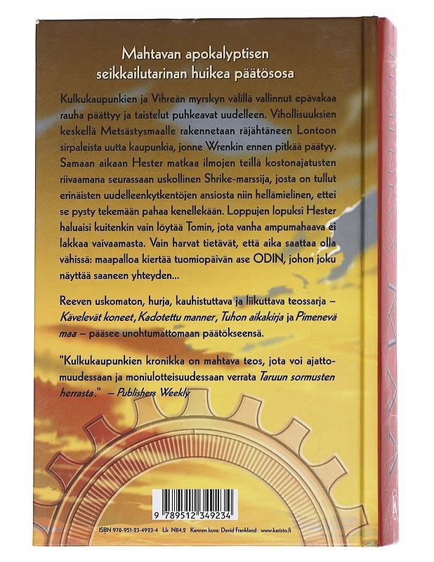 Pimenevä maa - Reeve, Philip - Romaanit ja novellit - 10105597115 - 1