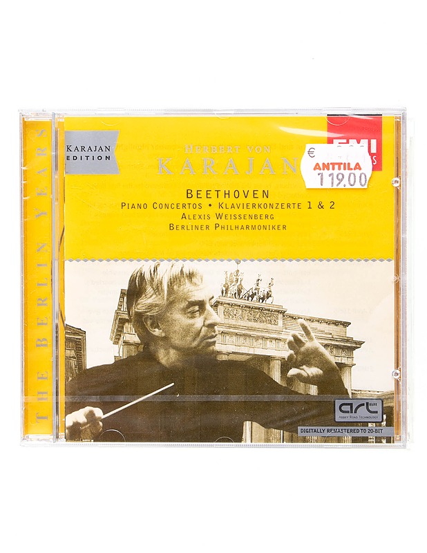 Karajan Edition : Beethoven ; Piano Concertos Nos. 1 & 2 - CD - CD-levyt - 10105597135 - 0