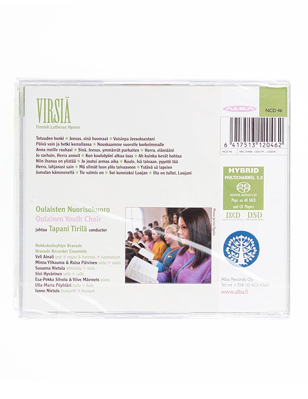 Oulaisten nuorisokuoro - Virsiä - CD  - CD-levyt - 10105597192 - 1