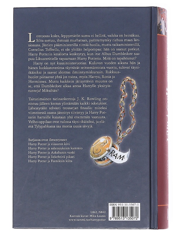 Harry Potter ja puoliverinen prinssi - Rowling, J. K. - Lastenkirjat - 10105597199 - 1