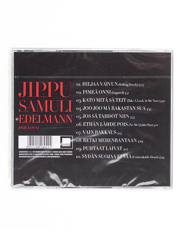 Jippu & Samuli Edelmann - Pimeä onni - CD  - CD-levyt - 10105597212 - 1