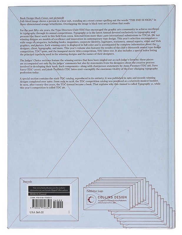 Typography 31, The annual of the Type Directors Club - Paul Sahre - Harrastekirjat - 10105597222 - 1