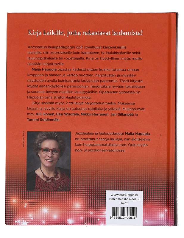 Koko kroppa laulaa  - Hapuoja, Maija - Musiikki- ja elokuvakirjat - 10105597226 - 1