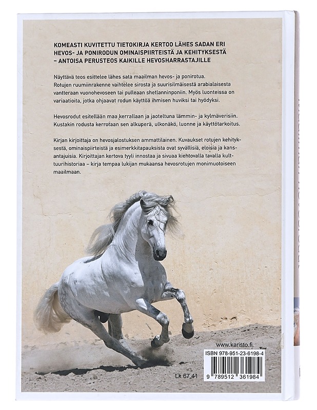 Maailman hevosrodut / alkuperä, käyttö, luonne ja ominaisuudet - Sibylle Luise Binder - Harrastekirjat - 10105597240 - 1
