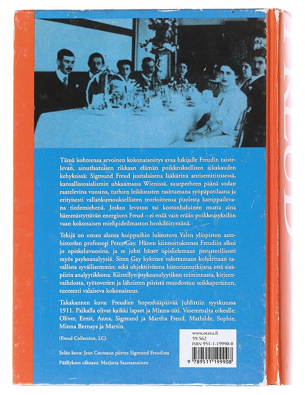 Freud - Gay, Peter - Elämäkerrat ja muistelmat - 10105597262 - 1